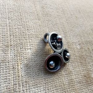 Antique pewter charm